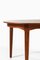 Mesa de comedor grande de teca de Henning Kjærnulf, 1958, Imagen 4
