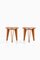Set of Stools in Oregon Pine by Edvard Wilberg, 1955 3