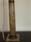 Lampada da tavolo a colonna in onice e ottone, anni '20, Immagine 4