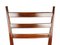 Sillas de comedor de madera y tela magenta de Paolo Buffa, años 50. Juego de 4, Imagen 14