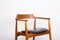 Office Armchair in Elm and Skai Teak Model St 750 by Arne Wahl Iversen, 1960s, Image 17