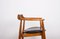 Office Armchair in Elm and Skai Teak Model St 750 by Arne Wahl Iversen, 1960s, Image 16