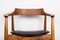 Office Armchair in Elm and Skai Teak Model St 750 by Arne Wahl Iversen, 1960s, Image 19