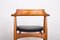 Office Armchair in Elm and Skai Teak Model St 750 by Arne Wahl Iversen, 1960s, Image 1
