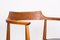 Office Armchair in Elm and Skai Teak Model St 750 by Arne Wahl Iversen, 1960s, Image 18