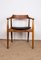 Office Armchair in Elm and Skai Teak Model St 750 by Arne Wahl Iversen, 1960s, Image 7