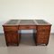 Presidential Double Sided Mahogany Desk with Leather Top 3