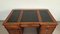 Presidential Double Sided Mahogany Desk with Leather Top 9