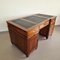Presidential Double Sided Mahogany Desk with Leather Top 7