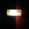 Holophane Wall Lights in Compressed Glass, France, 1950, Set of 2 7