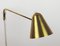 Wall Lamp by Jacques Biny, 1950s 2