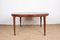 Mesa de centro danesa grande redonda de teca de Johannes Andersen para CFC Silkeborg, años 60, Imagen 10