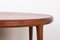 Mesa de centro danesa grande redonda de teca de Johannes Andersen para CFC Silkeborg, años 60, Imagen 9