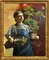 Francois Gailliard, Le Petit Jardinier with Geraniums, 1887, Oil on Canvas 1
