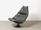 Mid-Century F590 Leather Lounge Swivel Chair by Geoffrey Harcourt for Artifort 1