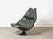 Mid-Century F590 Leather Lounge Swivel Chair by Geoffrey Harcourt for Artifort, Image 1