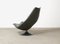 Mid-Century F590 Leather Lounge Swivel Chair by Geoffrey Harcourt for Artifort, Image 5