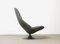 Mid-Century F590 Leather Lounge Swivel Chair by Geoffrey Harcourt for Artifort, Image 4