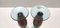 Vintage Italian Candleholders in Brown and Aquamarine Murano Glass, 1980s, Set of 2 10
