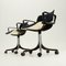 Modus Office Chairs by Centro Progetti Tecno for Tecno, 1970s, Set of 2, Image 8