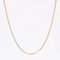 French 18 Karat Yellow Gold Chain Necklace, Image 4