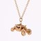 9 Karat Yellow Gold Pendant, 1960s, Image 7