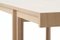 White Stained Oak Principal Dining Table by Bodil Kjaer for Karakter 3