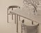 White Stained Oak Principal Dining Table by Bodil Kjaer for Karakter 7