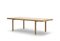 White Stained Oak Principal Dining Table by Bodil Kjaer for Karakter 2