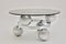 German Chromed Sputnik Coffee Table, 1970s, Image 1