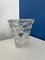Vase Honeycomb en Cristal par P. Davesn, France 1