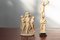 Classical Art Resin Sculptures in Ivory Finish, 1970s-1980s, Set of 2 1