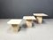 Travertine Nesting Tables, 1970s, Set of 3 4