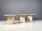 Travertine Nesting Tables, 1970s, Set of 3 3