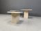 Travertine Nesting Tables, 1970s, Set of 3 2
