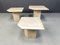 Travertine Nesting Tables, 1970s, Set of 3 6