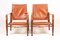Safari Chairs by Kaare Klint for Rud Rasmussen, 1960s, Set of 2 1