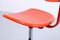 Silla de escritorio Frippe ajustable roja de Ikea, años 90, Imagen 16