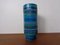Blaue Rimini 711/25 Keramikvase von Aldo Londi für Bitossi, 1960er 4