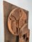 Manlio Mangano, Rilievo brutalista astratto, anni '60, legno, Immagine 4