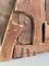 Manlio Mangano, Relief Brutaliste Abstrait, 1960s, Bois 7