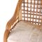 Canapé et Fauteuils Vintage en Rotin, 1970s, Set de 3 3