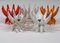 Candlesticks from Friedel Ges Gesh, Germany, 1960s, Set of 5 1