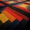 Alfombra geométrica de lana de Missoni para T&J Vestor, años 80, Imagen 9