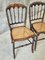 Napoleon III French Chairs Dining Chairs, Set of 2, Image 2