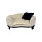 Italian Louis XVI Style Black Lacquered and White Velvet Dog's Bed, 2010s 1