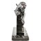 H. Gual, Escultura de pantera Art Déco, 1930, metal y mármol, Imagen 7