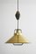 Danish Brass Hanging Lamp by Fritz Schlegel for Lyfa, 1960s 3