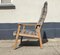 Danish Highback Checkered Wool & Oak Easy Chair from Getama, 1970s 1