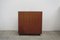 Belgian Rosewood Filing Cabinet on Wheels, 1960s 4